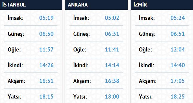 Cuma planı: cuma ezanı namaz çizelgesi