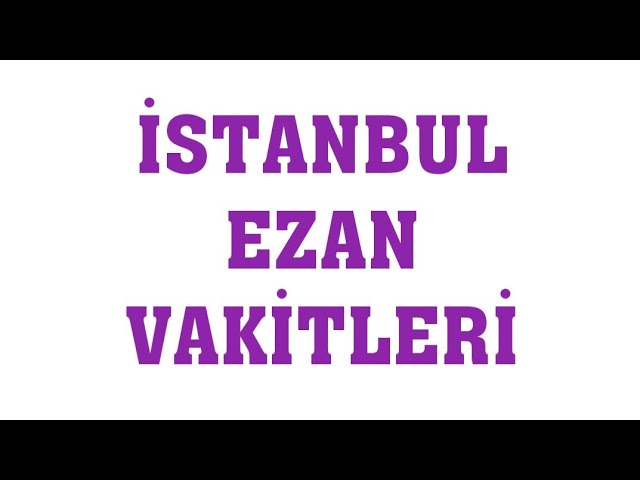 ist ezan saati (2)