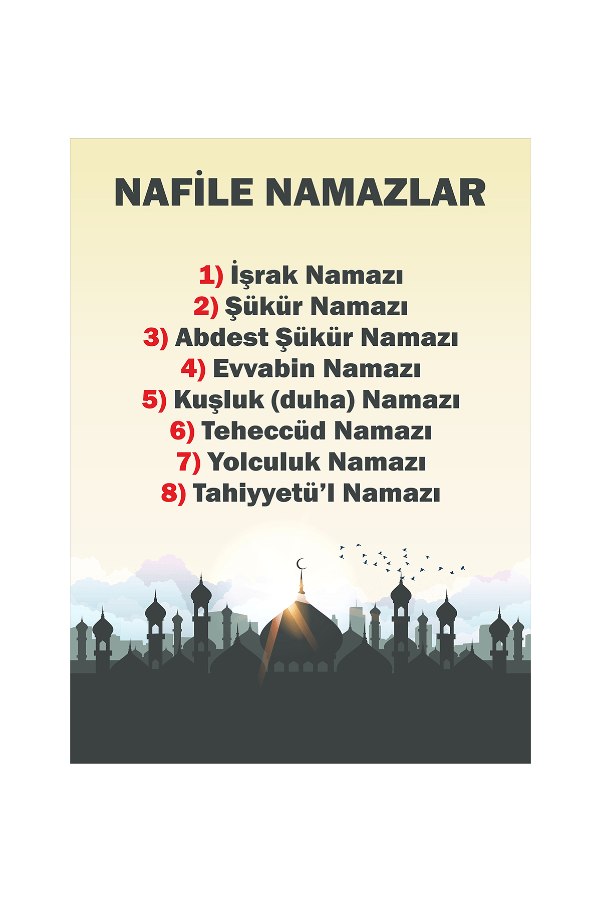 Nafile Namazlar ve Özel Gecelerin Namazları