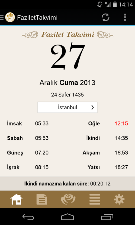 Namaz vakitleri fazilet takvimi: Standart vakitlerle aynı mı?